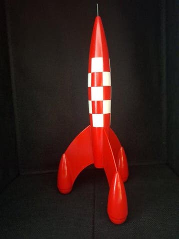 Kuifje, raket naar de maan - 1 aroutcheff - Michel