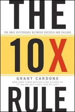 The 10X Rule 9780470627600 Grant Cardone, Verzenden, Grant Cardone