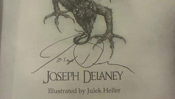 Joseph Delaney; Julek Heller - The Spooks Bestiary - Signé
