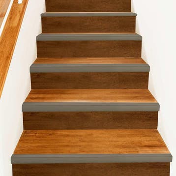 vidaXL Trapprofielen 30 st champagne 67 x 3.5 x 3 cm, Doe-het-zelf en Bouw, Ladders en Trappen, Verzenden, Nieuw