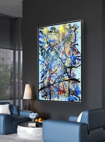 Micha Lenartowicz - Touch of Gold - XXL, Antiquités & Art