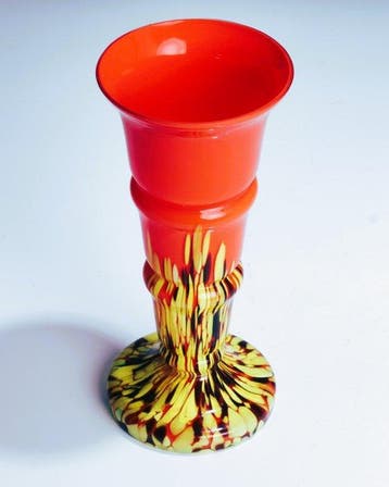 Franz Welz / Kralik - Vase - Fiery Flame Tango Modèle