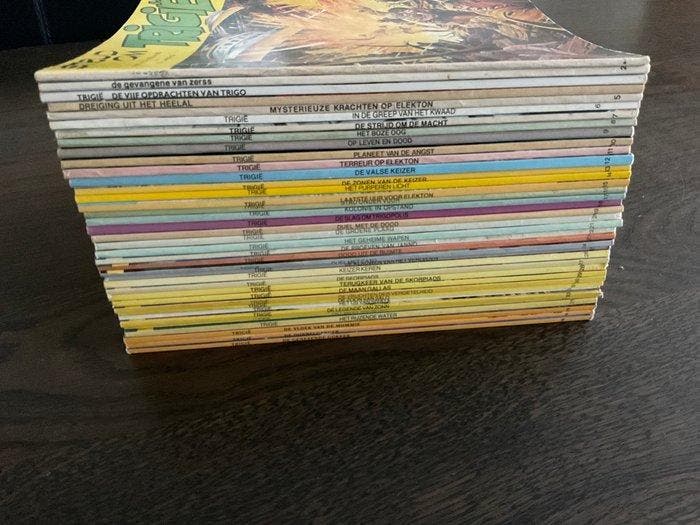 Trigië 1 t/m 35 - Oberon compleet / BigBalloon 15, 16 & 18 -, Livres, BD