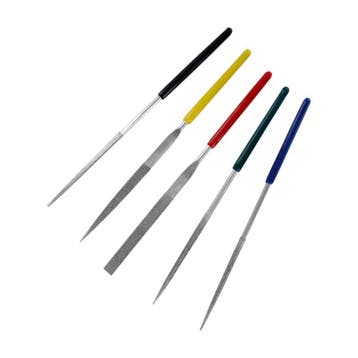 hobbytime tools HT1103 DIAMOND FILE SET 100MM – 5 PRECISION, Hobby en Vrije tijd, Modelbouw | Overige, Verzenden, Nieuw