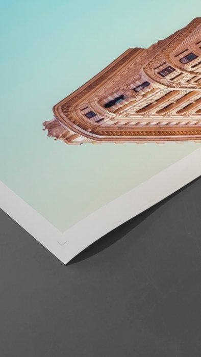 Téber - Flatiron (Blue) · XL, Antiquités & Art, Art | Objets design