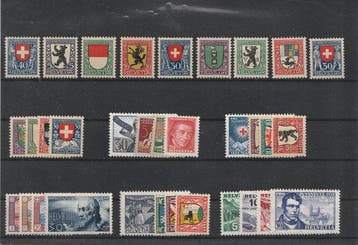 Zwitserland 1912/1962 - Pro Juventute en Pro Patria, Gestempeld