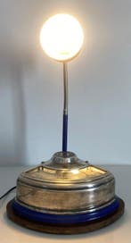 Nachtlampje - Hout, Aluminium, Staal