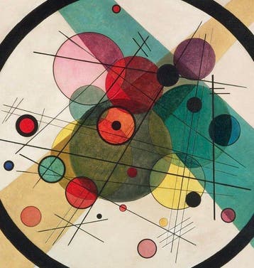 Wassily Kandinsky (1866-1944) - Circles in a Circle, 1923.