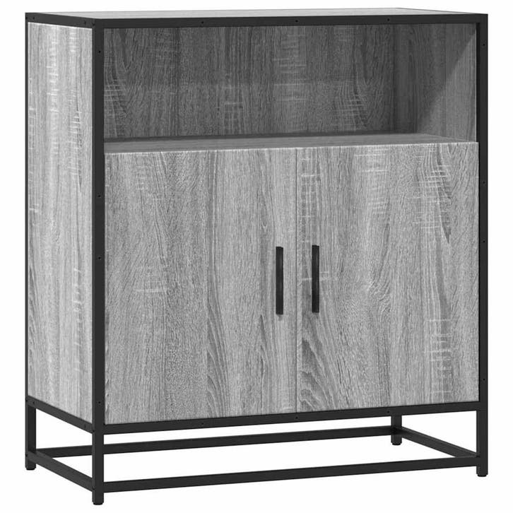Dressoir Grijs - 34% korting! Retour deal, Huis en Inrichting, Kasten | Dressoirs, 50 tot 100 cm, 25 tot 50 cm, Zo goed als nieuw