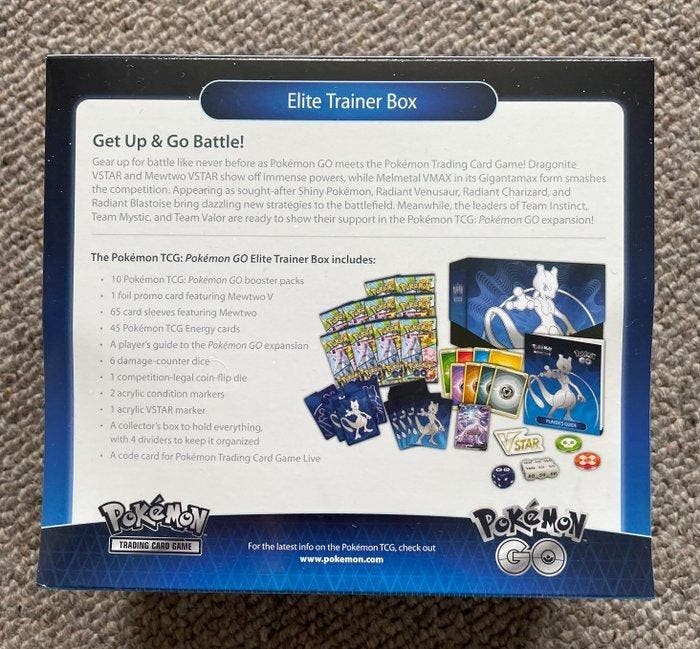 Pokémon - 1 Boîte de dresseur élite - Pokémon GO, Hobby & Loisirs créatifs, Jeux de cartes à collectionner | Pokémon