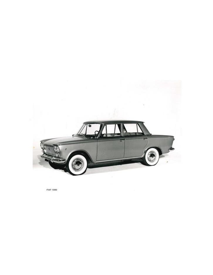 1961 FIAT 1300 PERSFOTO, Livres, Autos | Brochures & Magazines