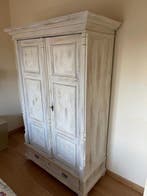 Kleerkast - Hout - Kast shabby chic in goede staat 800€, Antiek en Kunst