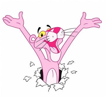 POPLEA - Poplea - PINK PANTHER (2000) - cinétique 3 en 1