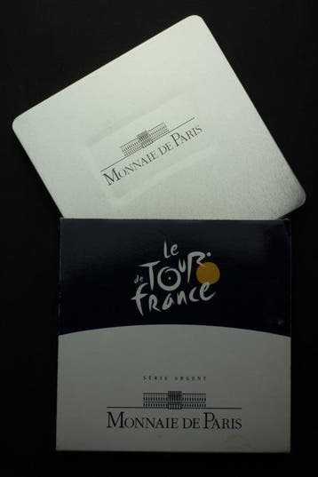 Frankrijk. 1 1/2 Euro 2003 Tour de France (5 monnaies)