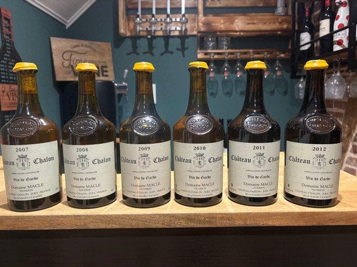 Domaine Macle, Château-Chalon; Vertical 2007 to 2015 -, Collections, Vins