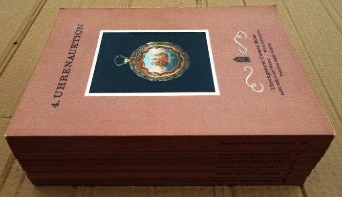 Zes veilingcatalogi (klokken), Antiek en Kunst, Antiek | Klokken