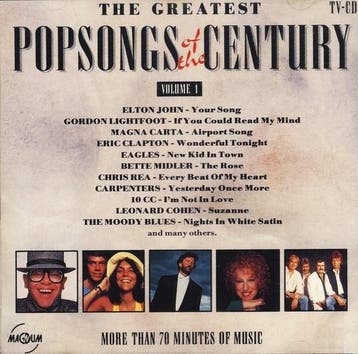 Various - The Greatest Popsongs Of The Century Volume 1 (CD,, Verzenden, Zo goed als nieuw