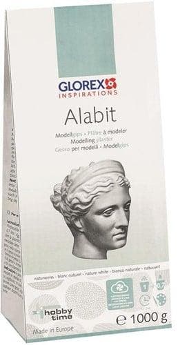 Gips Alabit modelgips Wit 1 kilo per zak, Hobby & Loisirs créatifs, Bricolage
