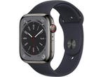 Apple Watch Series 8 - Smartwatch - GPS + Cellular - 45mm -, Verzenden, Zo goed als nieuw, Apple