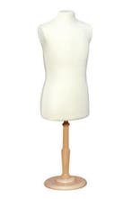 *TIP*  Buste vrouw miniatuur wit 3/4 model op poot BV501, Ophalen of Verzenden