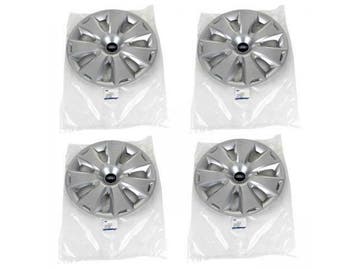 4x ORIGINAL Ford Wieldop Wielkap ZILVER 16 Inch 1683454 C-MA, Ophalen of Verzenden