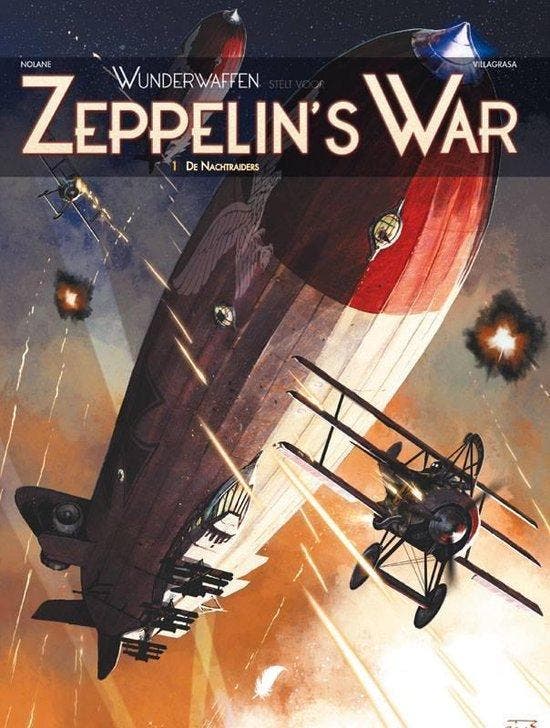 Raiders van de nacht / Wunderwaffen - Zeppelins War / 1, Boeken, Stripverhalen, Zo goed als nieuw, Verzenden
