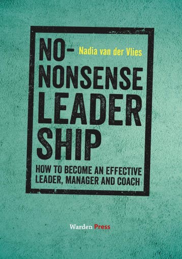 No-Nonsense Leadership 9789492004802 Nadia van der Vlies, Verzenden, Gelezen, Nadia van der Vlies