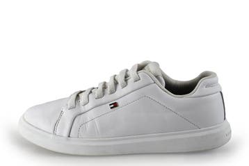 Tommy Hilfiger Sneakers in maat 38 Wit, Kleding | Dames, Verzenden, Wit, Sneakers, Gedragen