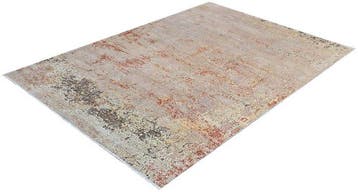 Designer vloerkleed met veel zijde - Vloerkleed - 355 cm -, Nieuw