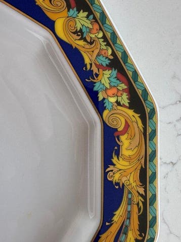 Rosenthal, Versace - Versace - Serveerschaal - Le Roi Soleil, Antiek en Kunst