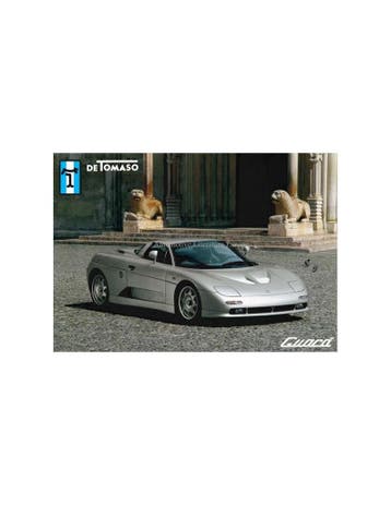 2000 DE TOMASO GUARA BROCHURE, Ophalen of Verzenden, Nieuw