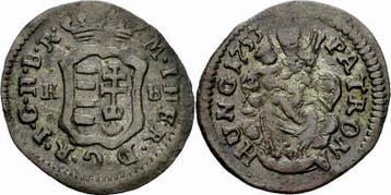 Rdr Ungarn Maria Theresia Denar 1753 K-b Kremnitz Madonna..., Verzenden, België