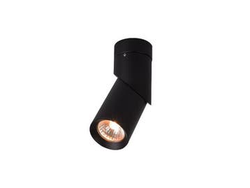 Veiling - 24x GU10 Opbouwspot Armatuur cilinder zand zwart d, Huis en Inrichting, Nieuw