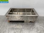 RVS Inbouw Bain Marie 3 x 1/1 GN 400V Horeca, Ophalen of Verzenden, Nieuw in verpakking