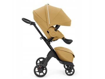 Veiling - Stokke XPLORY X Golden Yellow - Luxe kinderwagen, Kinderen en Baby's, Nieuw