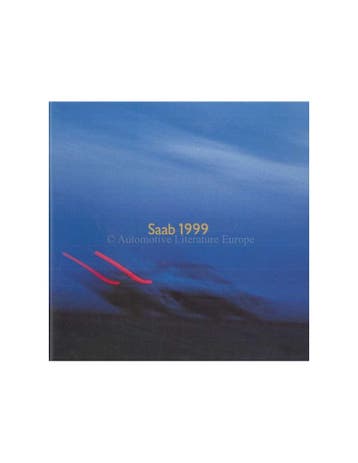 1999 SAAB PROGRAMMA BROCHURE NEDERLANDS, Ophalen of Verzenden, Nieuw