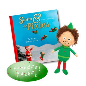 Santa & De Pixies, Pakket Pixiepop + De Pixies Komen Eraan, Verzenden, Nieuw, Thaïs Vanderheyden