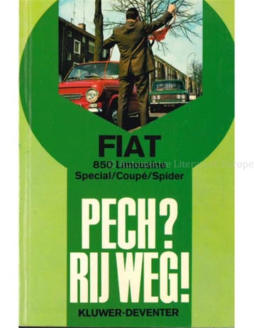 FIAT 850 LIMOUSINE / SPECIAL / COUPÉ / SPIDER: PECH ? RIJ
