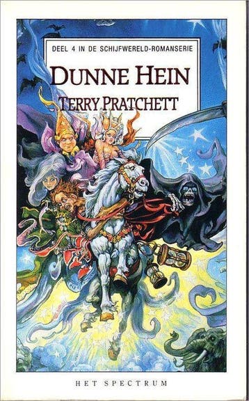 Schijfwereld 04 dunne hein - Pratchett, Verzenden