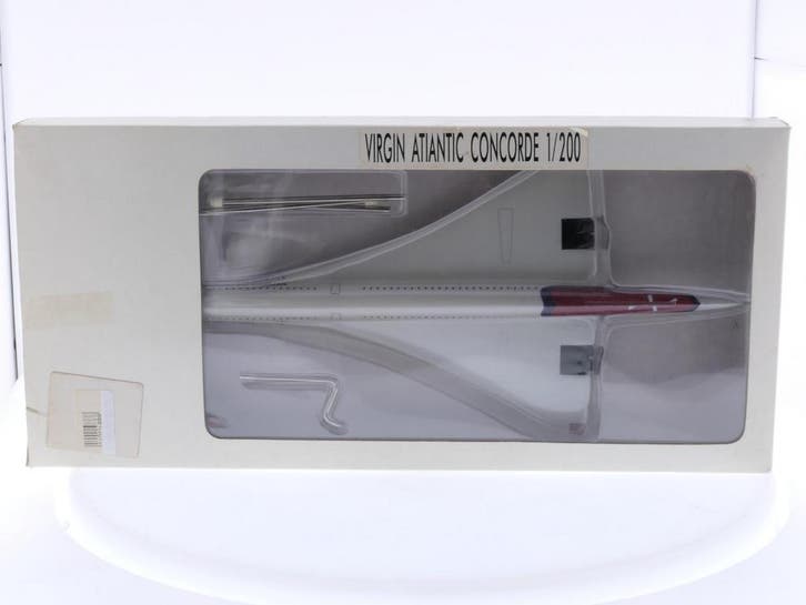 Schaal 1:200 Concorde Virgin Atlantic Reg. N/A #8043, Hobby en Vrije tijd, Modelbouw | Vliegtuigen en Helikopters, Nieuw, Overige merken