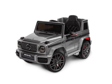 Mercedes G63 AMG, 12 volt kinderauto met Lithium accu, rubbe, Ophalen of Verzenden