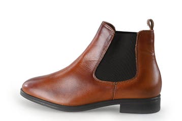 Fantasy Chelsea boots in maat 37 Bruin, Handtassen en Accessoires, Verzenden, Zo goed als nieuw, Bruin, Overige typen