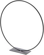 Metalen frame Ring op voet Zwart 40 cm, Nieuw