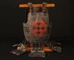 Japanse antieke wapenrusting borststuk (Do) met originele