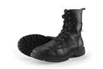 Braqeez Veterboots Meisjes in maat 33 Zwart, Verzenden, Jongen of Meisje, Schoenen, Nieuw