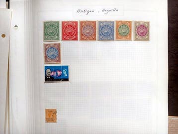 Monde - (26-9) Timbres du monde 2 Albums un collection, Timbres & Monnaies