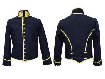 Replica American Civil War cavalerie jas, shell jacket, Verzamelen, Ophalen of Verzenden, Landmacht, Kleding of Schoenen