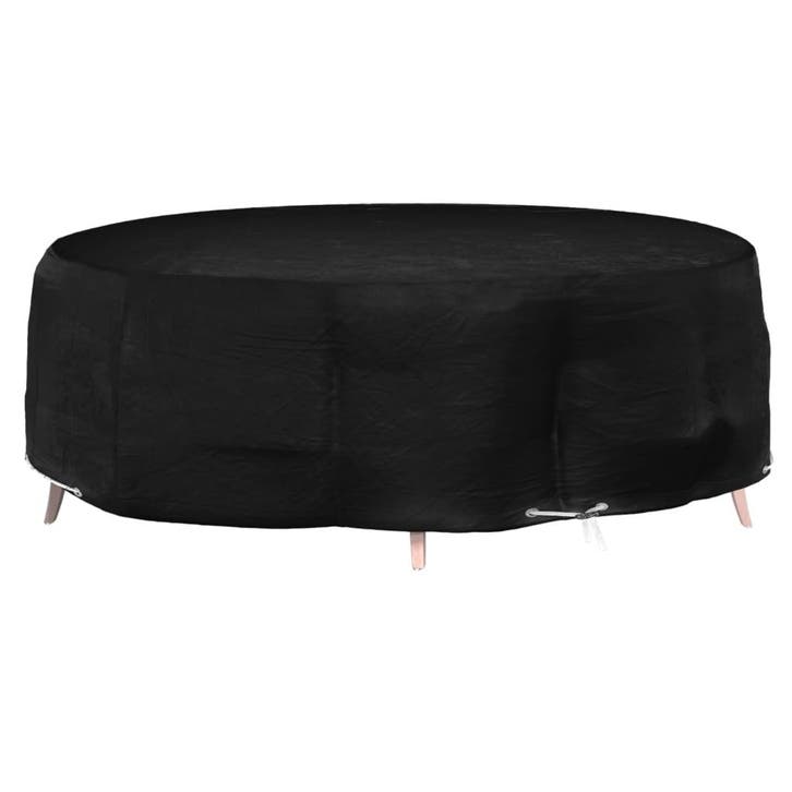 vidaXL Tuinmeubelhoes eilandlounge 10 oogjes rond Ø 236x67, Tuin en Terras, Tuinmeubel-accessoires, Nieuw, Verzenden