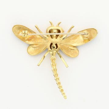 Broche - 18 carats Or jaune