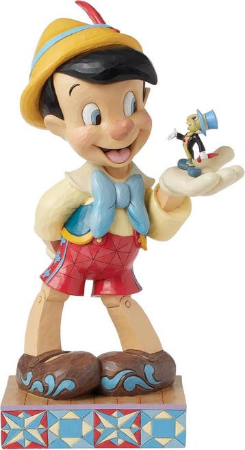 Pinocchio beeld 39cm | Tweede kansje | OP = OP, Verzenden, Zo goed als nieuw, Beeldje of Buste